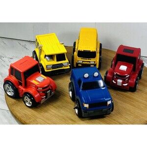 Kid Galaxy Soft Side Pull Back Vehicles. Set of 5